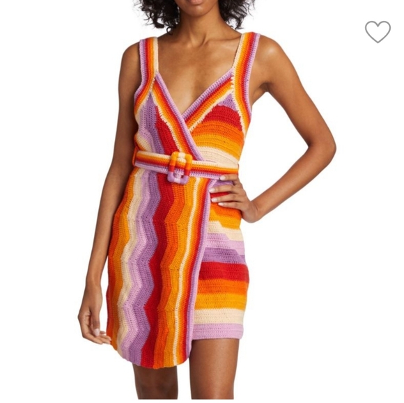 FARM Rio Dresses & Skirts - Farm Rio Crochet Mini Dress